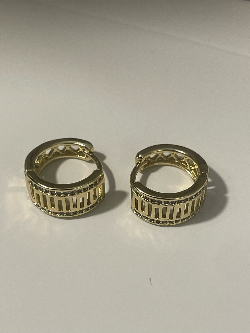 Gold Huggie Hoop Earrings - Women Jewelry